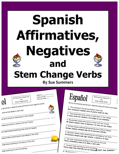 Spanish Stem Words