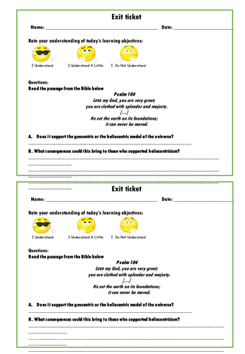 Complete lesson plan on the Scientific Revolution