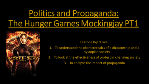 Politics and Propaganda: Hunger Games lesson