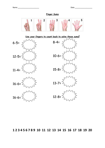 Super Subtraction made Simple! EYFS/ Key Stage 1 subtraction resources.