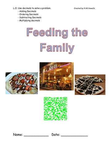 Real Life Problem Solving: Decimal Place