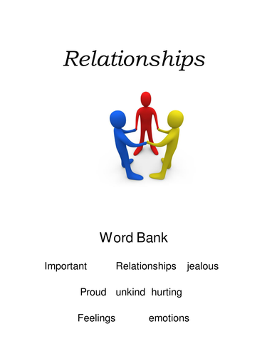 Year 1- Personal Development- Relationships.