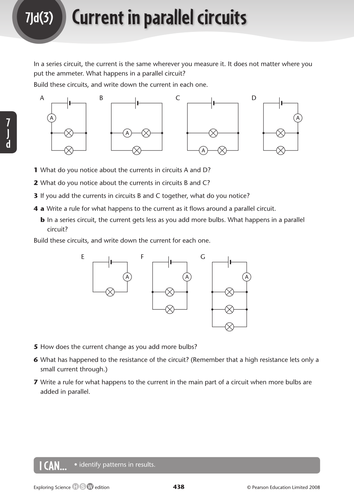 Parallel Circuits | Teaching Resources