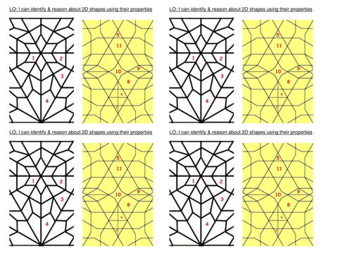 identify the polygons