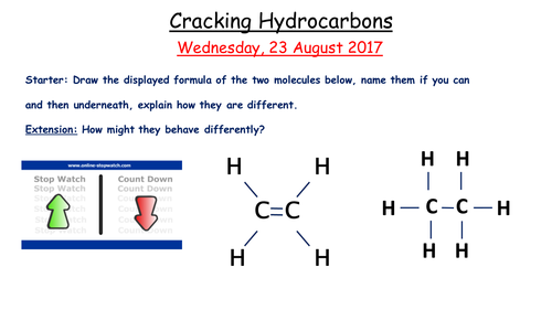 Cracking Hydrocarbons