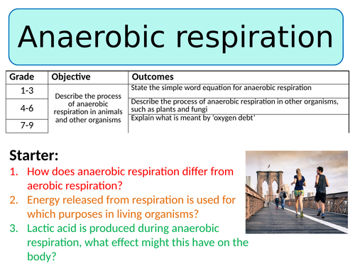 NEW AQA Trilogy GCSE (2016) Biology - Anaerobic Respiration by ...