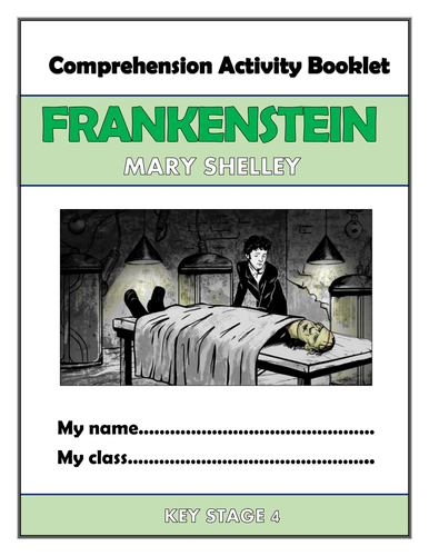 Frankenstein Comprehension Activities Booklet!