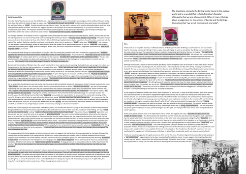 An Inspector Calls: An overview of the key themes