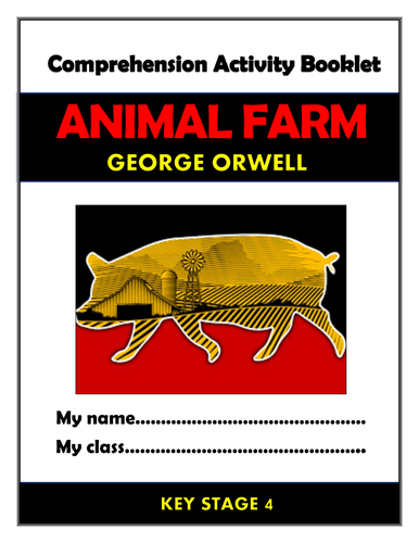 Animal Farm Comprehension Activities Booklet!