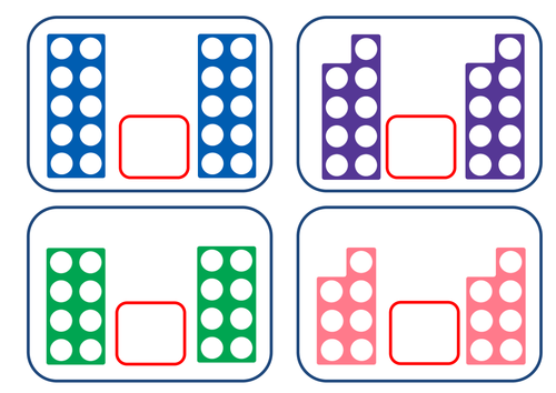 Numicon Doubling Cards