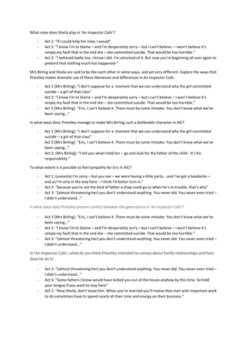 An inspector calls mr birling essay image