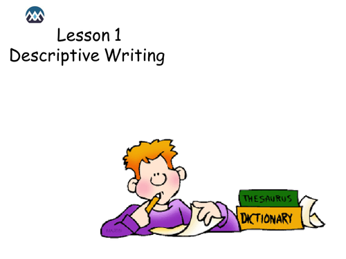 Writing to Describe - Intro and Baseline Assessment
