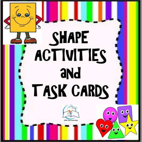 1st Grade Geometric Shapes {includes an assessment}