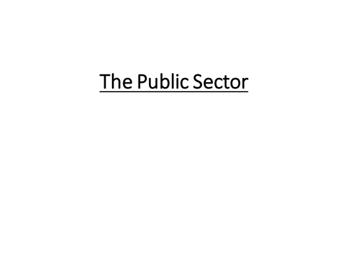 Business Studies – Cambridge IGCSE –  Business Activity – Unit 4 – Public, Franchise, Privatisation