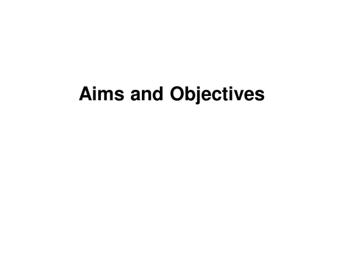 Business Studies – Cambridge IGCSE – Understanding Business Activity – Unit 5 – Business Objectives