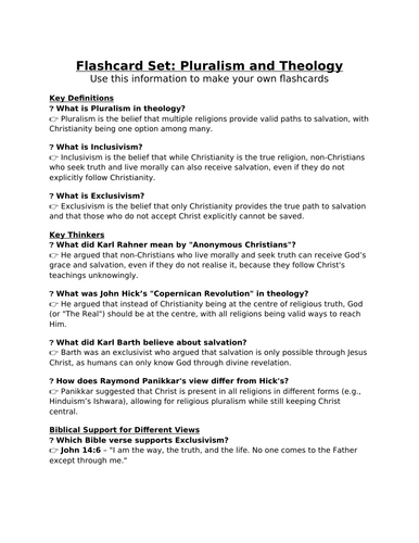 NEW OCR A2 CHRISTIANITY RELIGIOUS PLURALISM AND THEOLOGY 2016