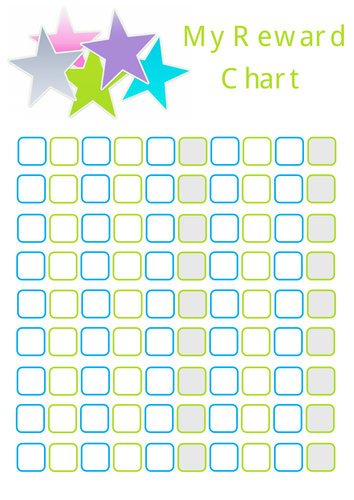 Reward chart | Teaching Resources