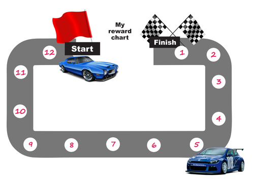 chart reward printable sticker by Resources reward Car Teaching  chart  ruchiludmir