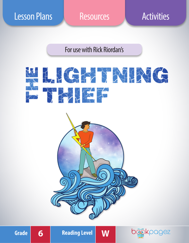 The Lightning Thief Lesson Plan, 6th Grade (Book Club Format - Determining Theme) (CCSS)