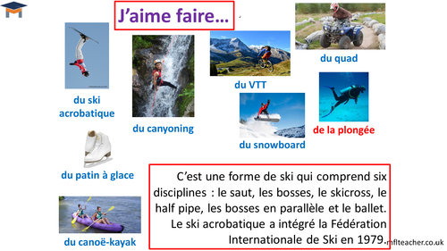 French - Winter & summer sports