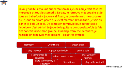 French - Freetime reading challenge