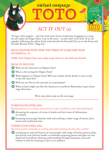 Michael Morpurgo's Toto - Act It Out