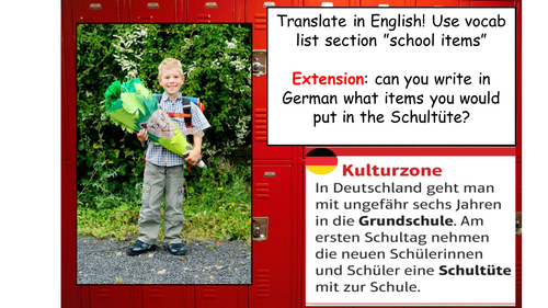 Es beginnt mit der Grundschule - kapitel 1- Stimmt AQA 9-1 | Teaching ...