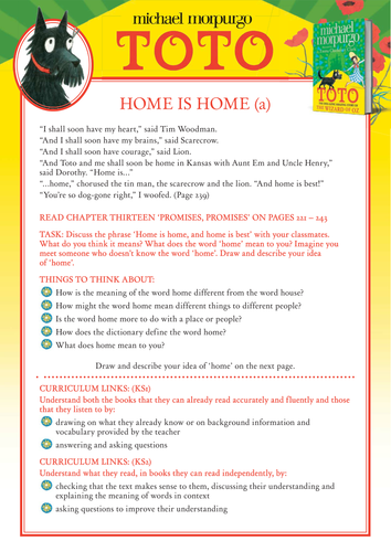 Michael Morpurgo's Toto - Home Is Home