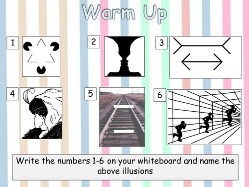 GCSE Edexcel Psychology - Gregory's theory of illusions