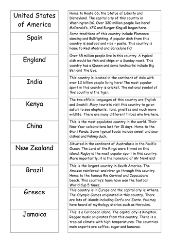 our world ks2ks3 english unit of work with resources teaching resources