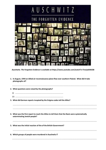 Auschwitz. The Forgotten Evidence.