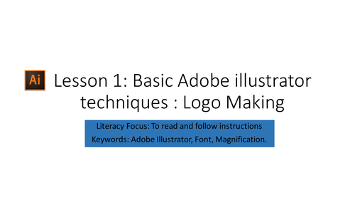 Illustrator Logo Tutorial