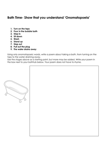 Poetry with low ability students