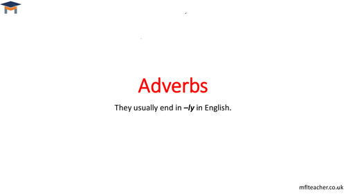 French - Adverbs