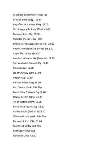 Maths 2 Chef  A reasoning and problem solving lesson for Year 5