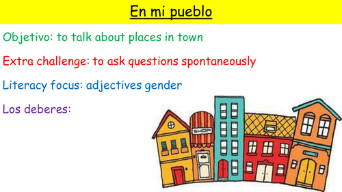 Y11 SPANISH VIVA MODULE 5: PUNTO DE PARTIDA 1