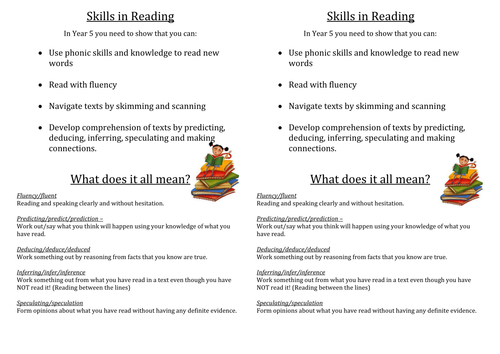Reading Skills  - Inference