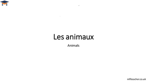French - Animal sounds