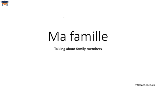 introduction of family members in french