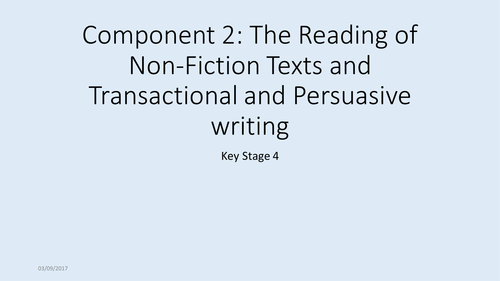 Transactional writing