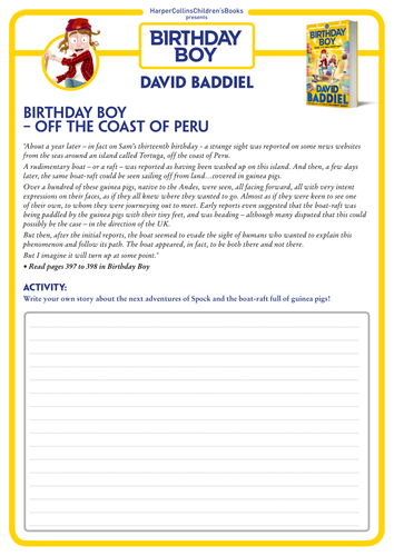 David Baddiel's Birthday Boy - Off the Coast of Peru