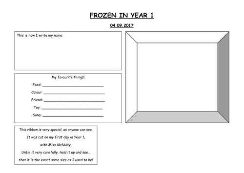 Frozen in Year 1
