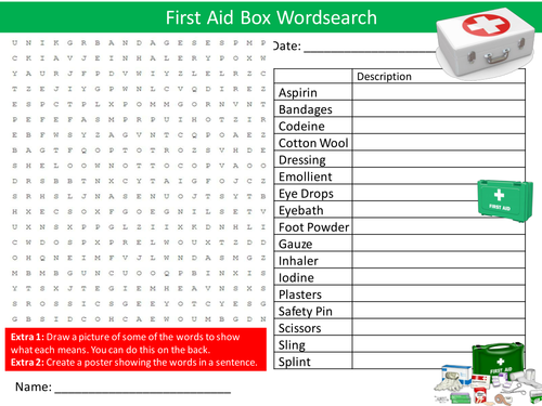 Teaching first aid to kids image