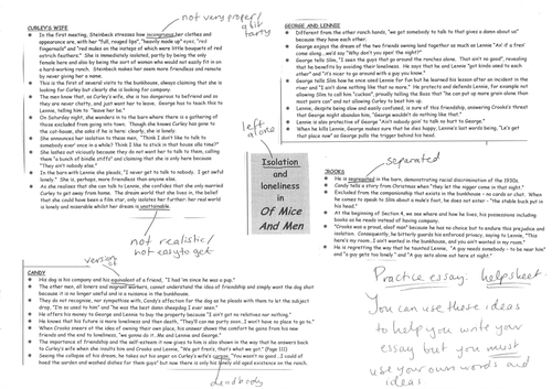 Of Mice and Men tonnes of resources