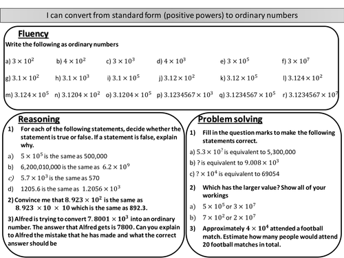 converting-from-standard-form-positive-powers-to-ordinary-numbers-mastery-worksheet