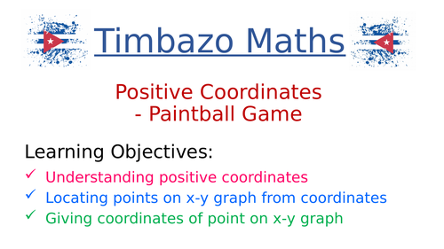Coordinates Paintball Game