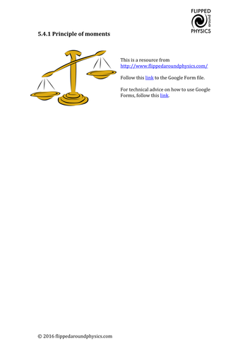 Principle of moments