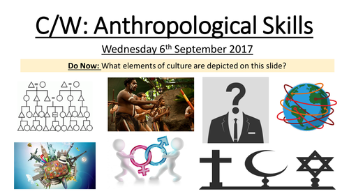 Social Anthropology Engaging Lesson/Introduction