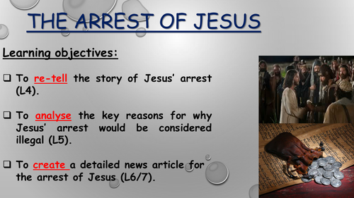 arrest-of-jesus-teaching-resources