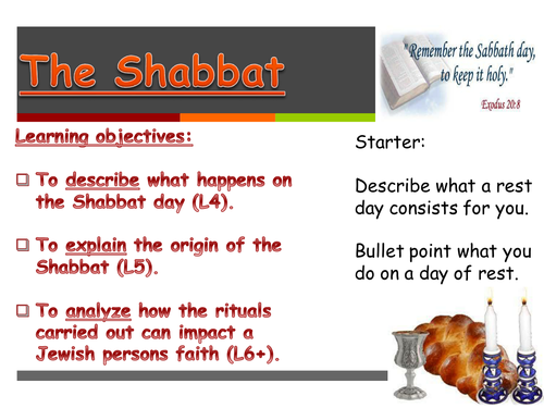 Judaism - The Shabbat
